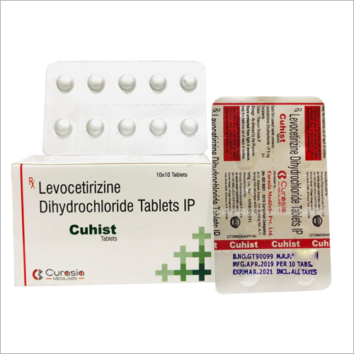 5mg Levocetirizine Dihydrochloride Tablets IP