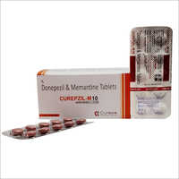 Donepezil and Memantine Tablets - 10mg, Red | Blister Pack, Preventative Packaging
