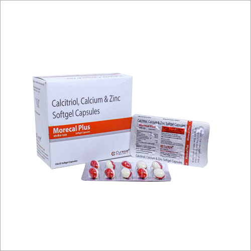 Calcitriol Calcium and Zinc Softgel Capsules By CURASIA MEDILABS PRIVATE LIMITED