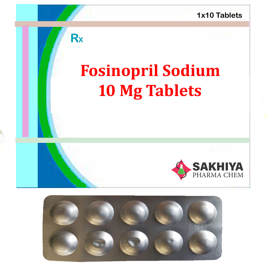 Fosinopril Sodium 10mg Tablets