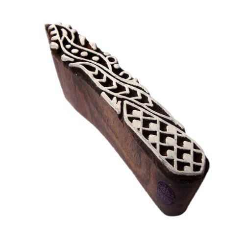 Small Border Wooden Block Printing Stamps