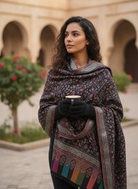 Ladies Pashmina Stoles - Pattern: Printed