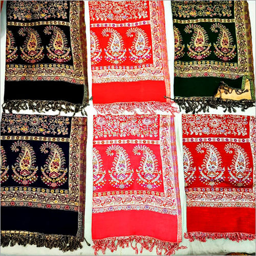 Multicolor Designer Printed Shawls