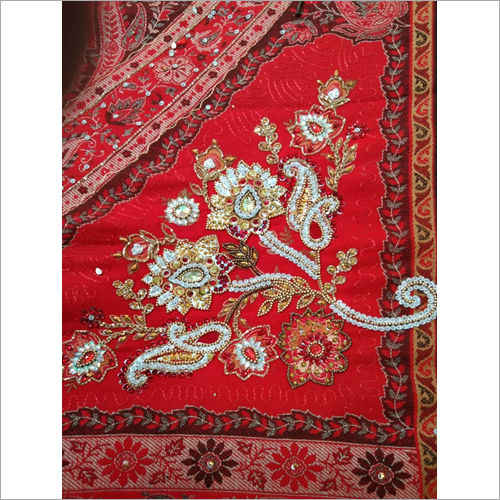 Ladies Stone Work Shawls