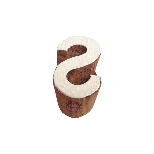 Small Educational Wooden Block Printing Stamps