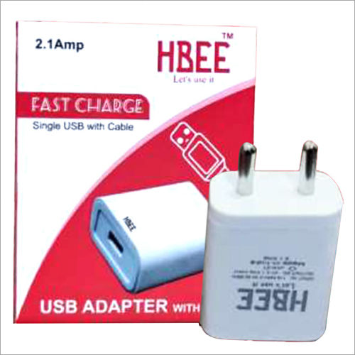 2.1 Amp Flat Cable Fast Charger