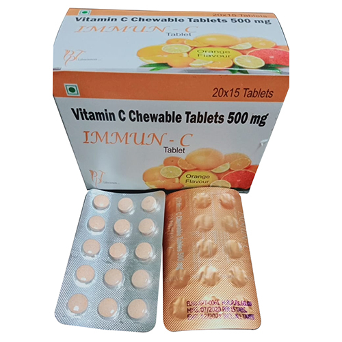 500mg Vitamin C Chewable Tablets