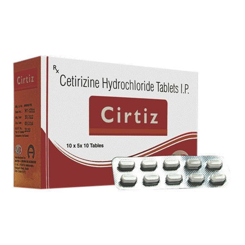 Cetirizine Hydrochloride Tablets General Medicines