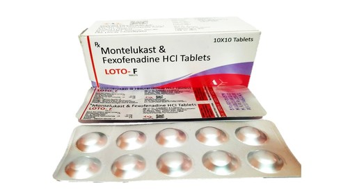 Montelukast 10 mg & Fexofenadine 120 mg TAB
