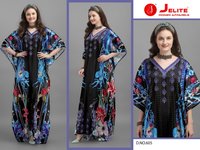 Jelite Kaftan E Nazakat Smooth Satin With Stone Work Kaftan Catalog