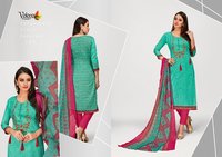 Volono Trendz Rangrez Vol 1 Cotton Print With Embroidery Dress Material Catalog