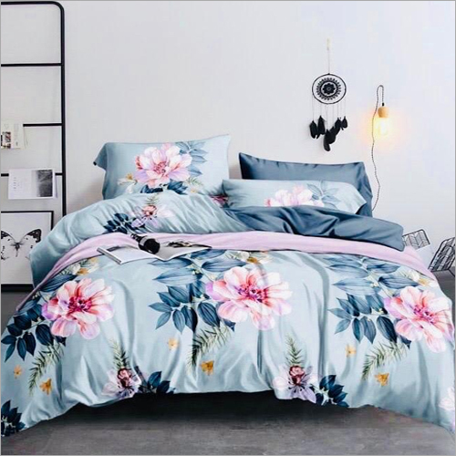 Floral Print Bed Comforter Set