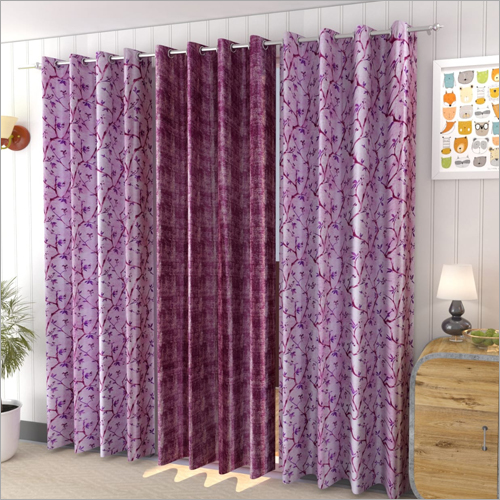 Pink Patch Curtains