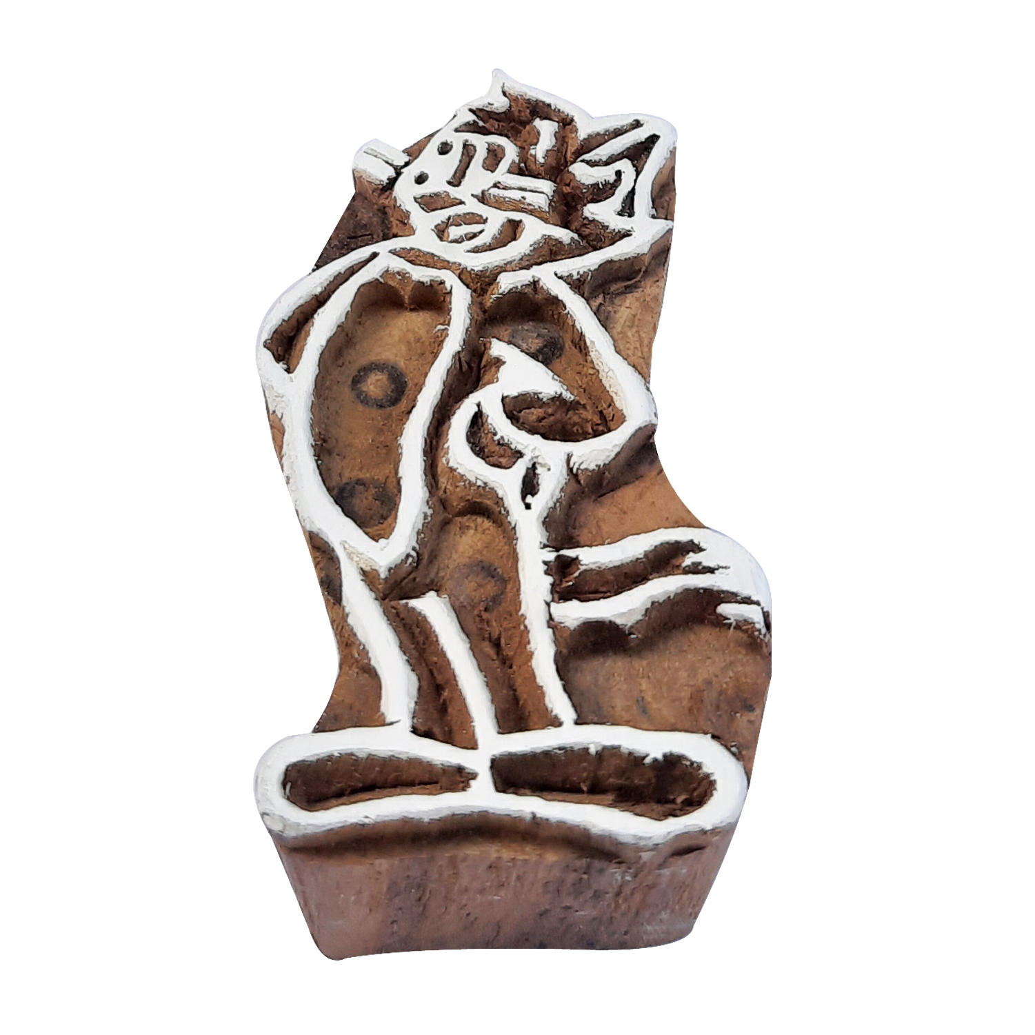 Super Man Wooden Block Printing Stamps