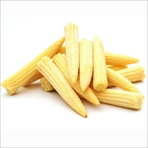 Fresh Baby Corn - Corn Material, Small Size, Cylindrical Shape | Bulk Packaging, Vibrant Yellow Color