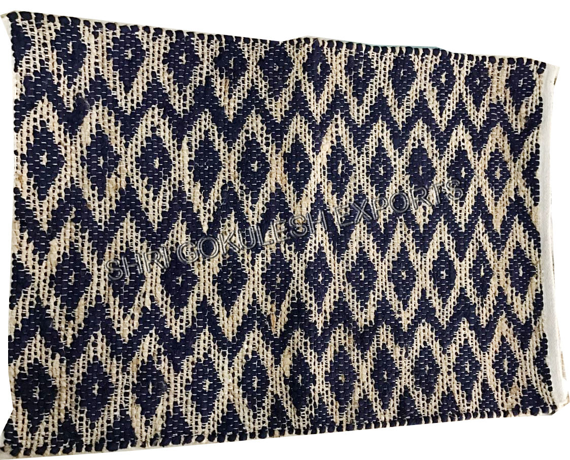 Indian Designer Natural Fibre Jute Hemp rugs For Living Room Floor decoration carpets