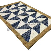 Indian Designer Natural Fibre Jute Hemp rugs For Living Room Floor decoration carpets