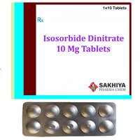 Isosorbide Dinitrate 10mg Tablets
