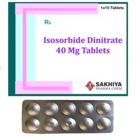 Isosorbide Dinitrate 40mg Tablets
