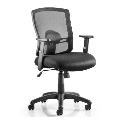 Black Portland Mesh Office Chair