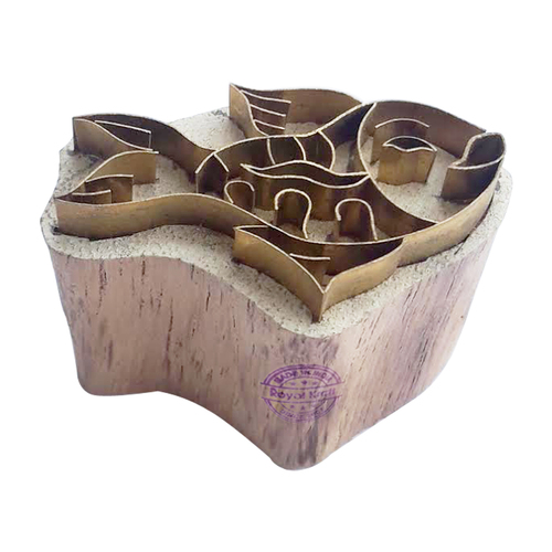 Small Fish Wooden Block Printing Stamps