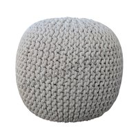 Handmade Knitted Poufs