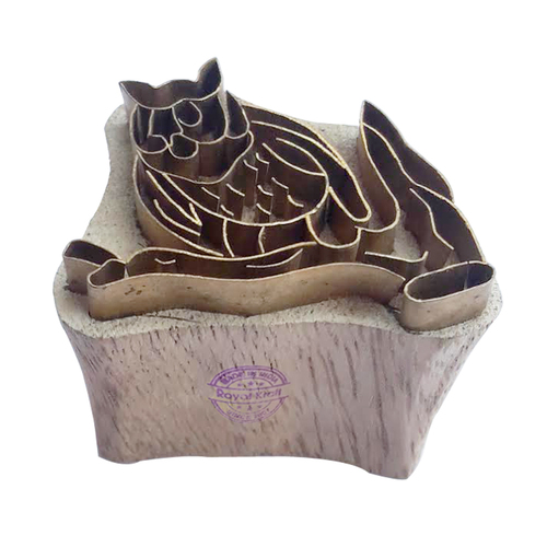 Small Owl Wooden Block Printing Stamps