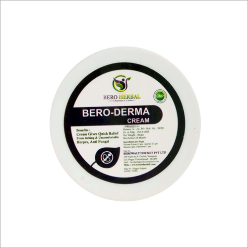 Bero Derma Cream Ingredients: Herbal