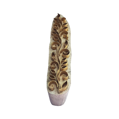 Floral Border  Brass  Wooden Block Printing Stamps