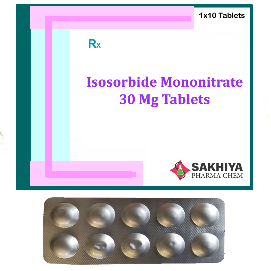 Isosorbide Mononitrate 30mg Tablets