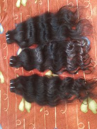 Indian Virgin Wavy Human Hair Extensions