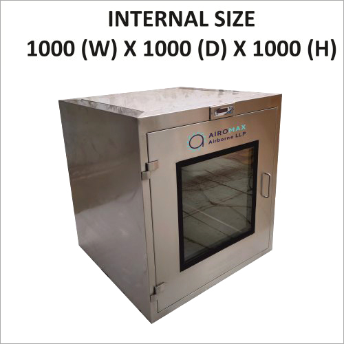 Brand New 1000 X 1000 X 1000 Static Pass Box