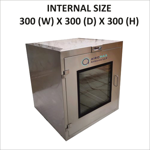 Brand New 300 X 300 X 300 Static Pass Box