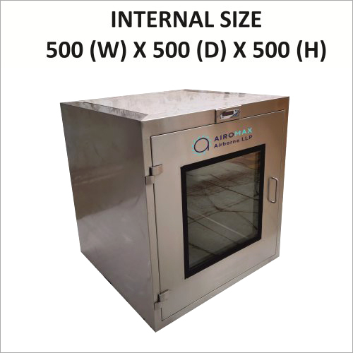 Brand New 500 X 500 X 500 Static Pass Box