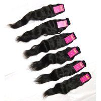 Wholesale Natural Virgin Indian Hair Weave Single Drawn Human Hair Extensions