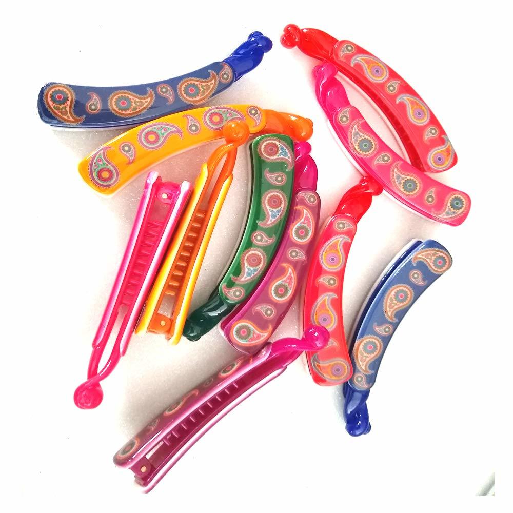 Banana Clips for Girls and Womens Assorted Design