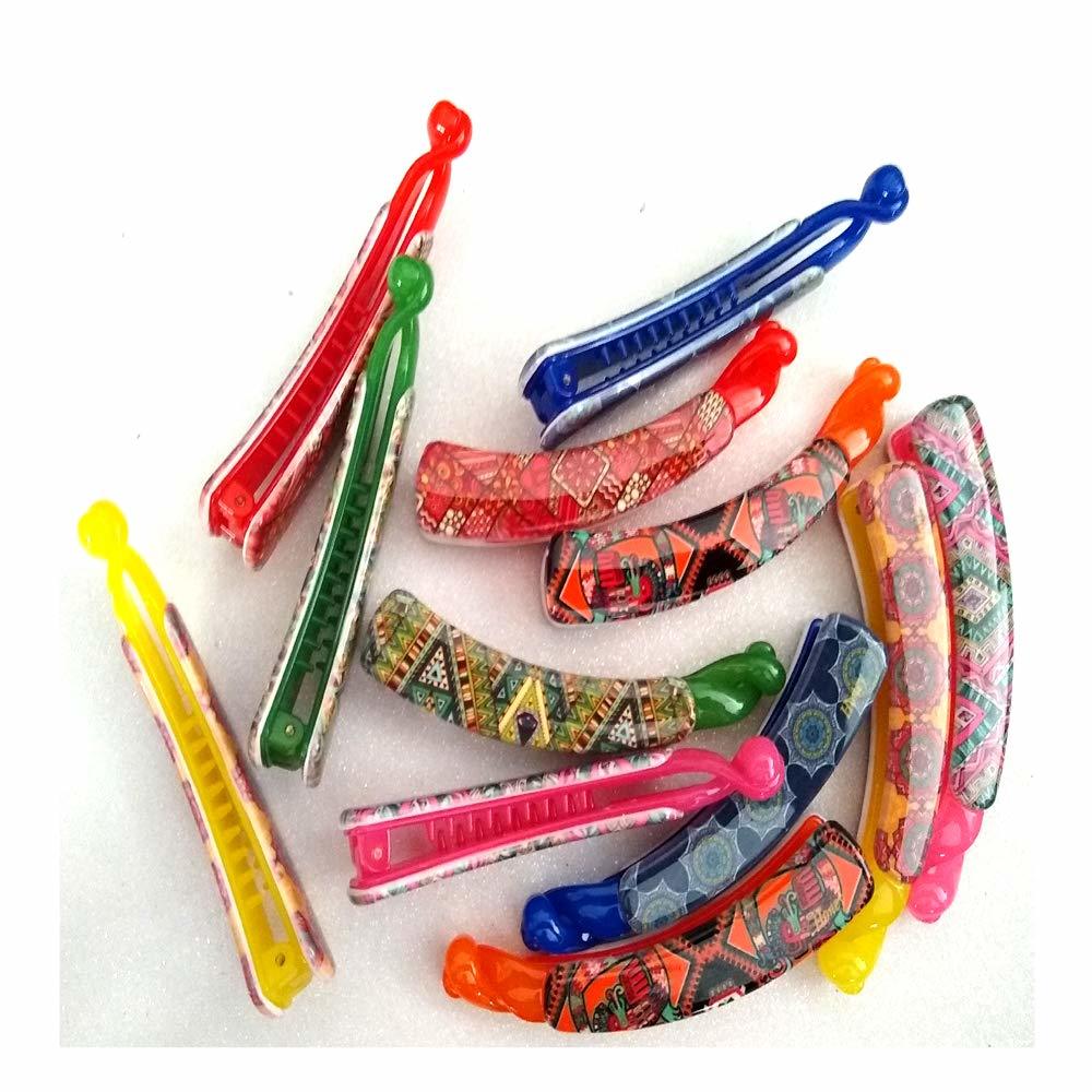Banana Clips for Girls and Womens Assorted Design