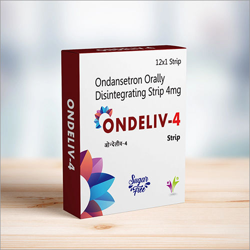  Ondansetron मौखिक रूप से विघटित करने वाली पट्टी 4Mg सामान्य दवाएं