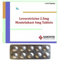 Levocetirizine 2.5mg + Montelukast 4mg Tablets