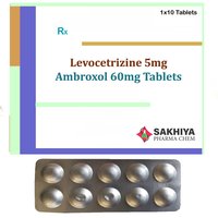 Levocetirizine 5mg + Ambroxol 60mg Tablets