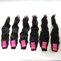 Top Quality Raw Unprocessed Indian Virgin Single Donor Human Hair Weft Bundles