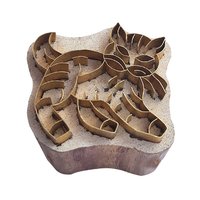 Cat Brass Wooden Block Printing Stamps