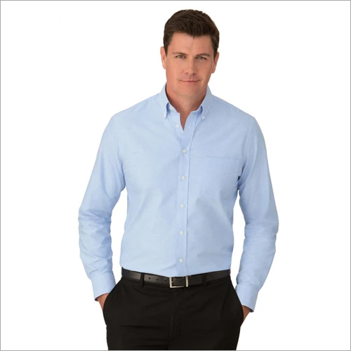 Mens Oxford Long Sleeve Shirt By A K CORP