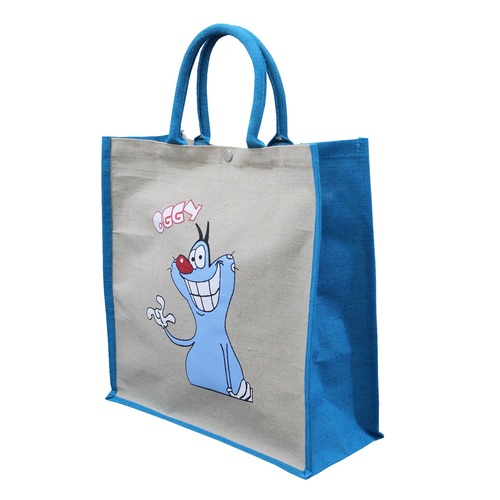 PP Laminated Juco Fabric Tote Bag