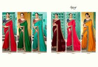 Saroj Textile Shagun Vichitra Silk With Heavy Border Saree Catalog