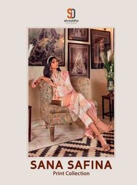 Shraddha Designer Sana Safina Printed Collection Lawn Pakistani Suit Catalog