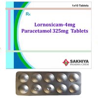 Lornoxicam 4mg + Paracetamol 325mg Tablets