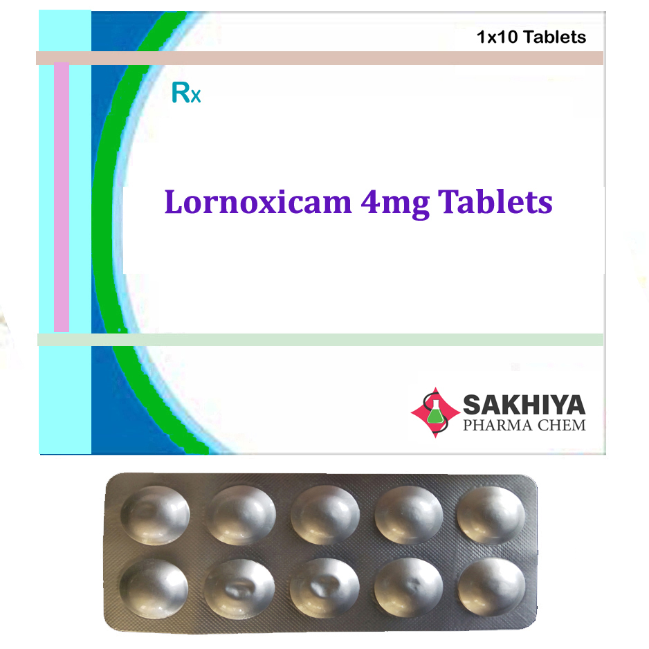 Lornoxicam 4mg Tablets