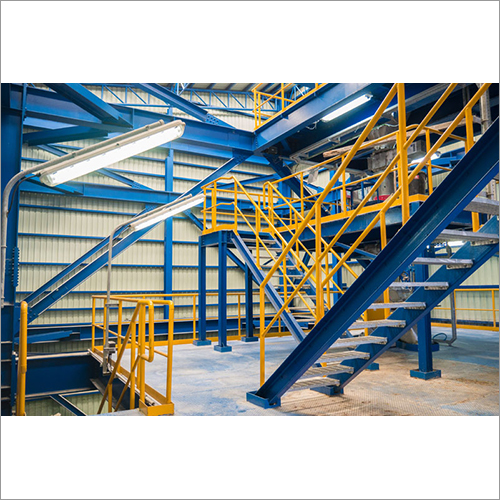 Galvanized Modular Handrail Application: Construction