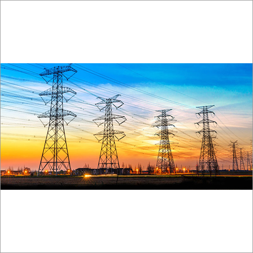 Mild Steel Transmission Line Towers